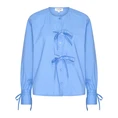 Claudia by Claudia Strater Dames Blouse Cs25-14514 Bleu