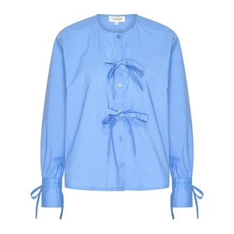 Claudia by Claudia Strater Dames Blouse Cs25-14514 Bleu