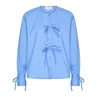 Claudia by Claudia Strater Dames Blouse Cs25-14514 Bleu