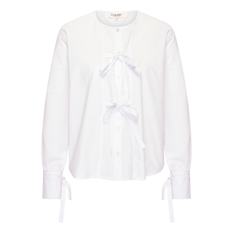 Claudia by Claudia Strater Dames Blouse Cs25-14514 Wit