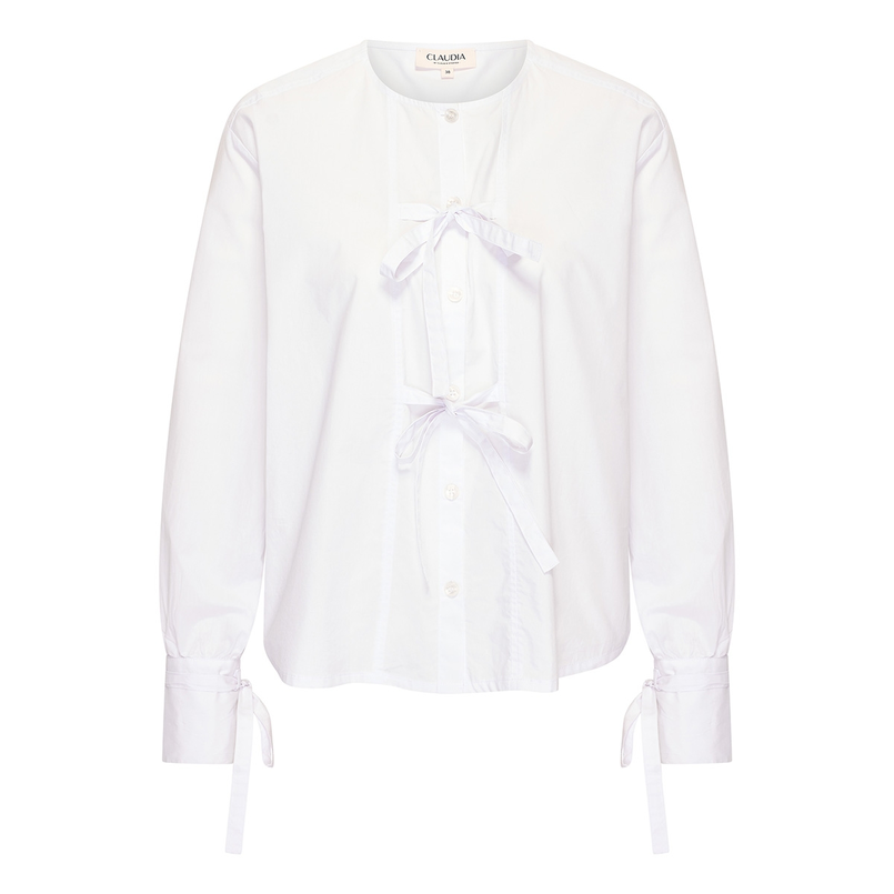 Claudia by Claudia Strater Dames Blouse Cs25-14514 Wit