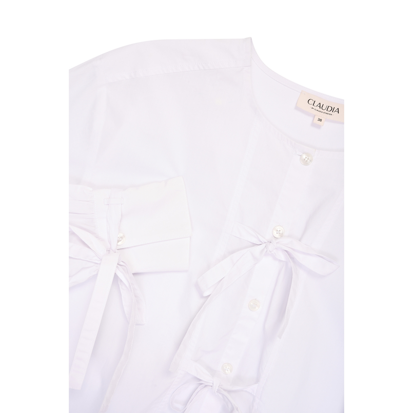 Claudia by Claudia Strater Dames Blouse Cs25-14514 Wit