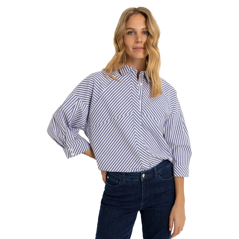 Claudia by Claudia Strater Dames Blouse Cs25-14515 Wit
