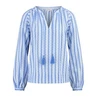 Claudia by Claudia Strater Dames Blouse Cs25-14516 Bleu