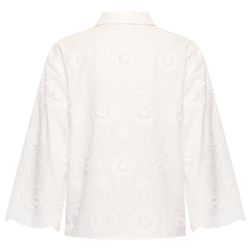 Claudia by Claudia Strater Dames Blouse Cs25-14519 Wit