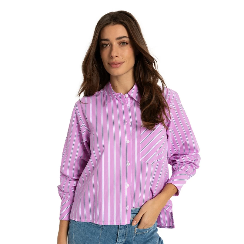 Claudia by Claudia Strater Dames Blouse Cs25-14521 Lila