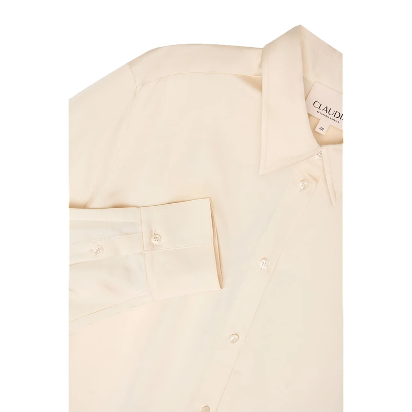 Claudia by Claudia Strater Dames Blouse Cs25-14522 Ecru