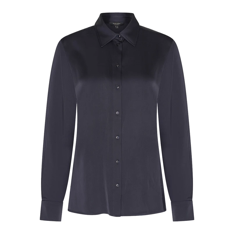 Claudia by Claudia Strater Dames Blouse Cs25-14522 Navy