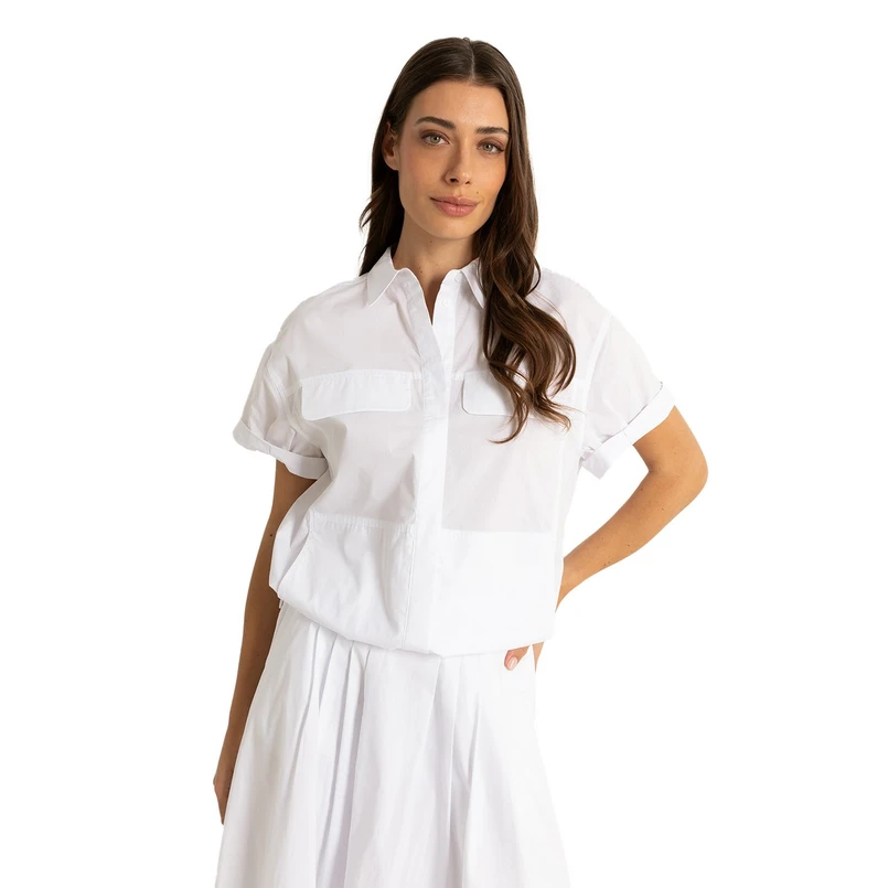 Claudia by Claudia Strater Dames Blouse Cs25-14529 Wit