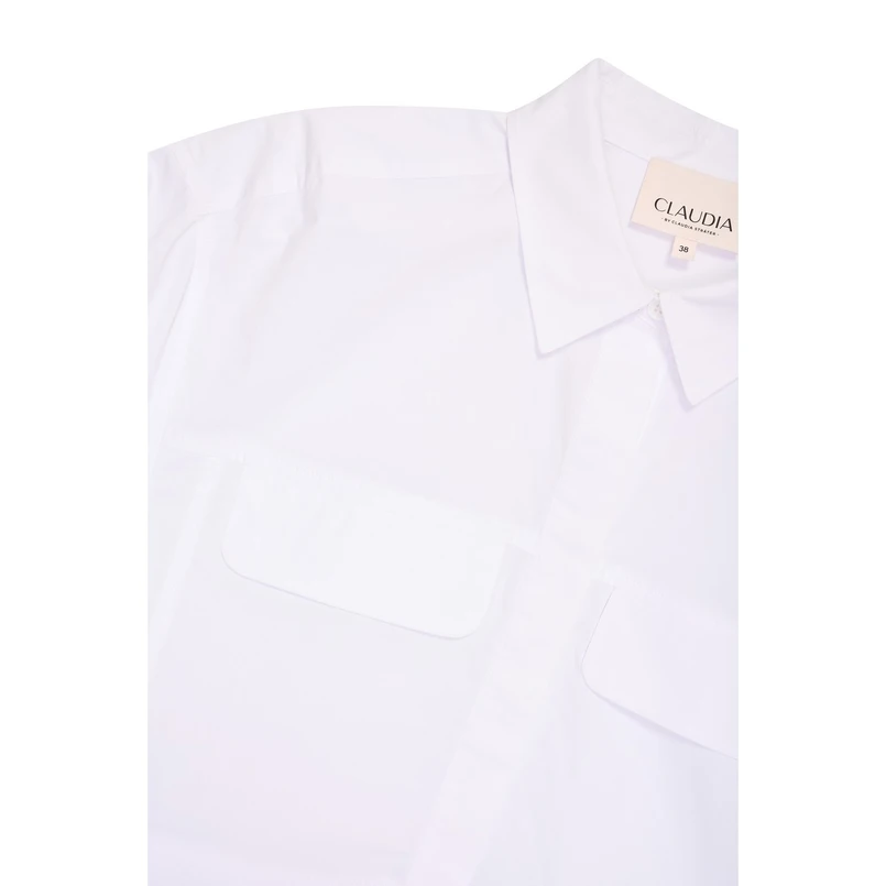 Claudia by Claudia Strater Dames Blouse Cs25-14529 Wit