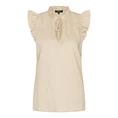 Claudia by Claudia Strater Dames Blouse Cs25-14532 Wit