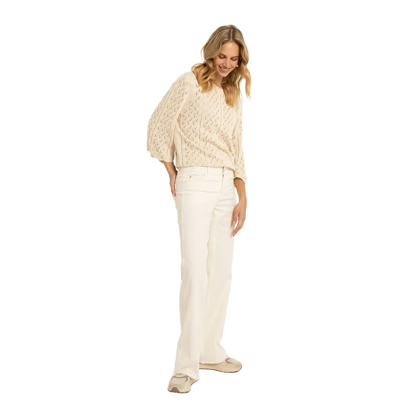 Claudia by Claudia Strater Dames Broek Cs25-22507 OFF-WHITE