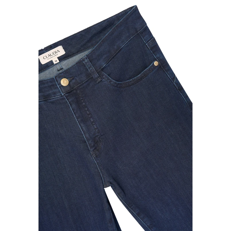 Claudia by Claudia Strater Dames Broek Cs25-22512 Dark blue denim