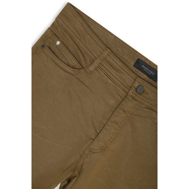 Claudia by Claudia Strater Dames Broek Cs25-22520 Khakigroen