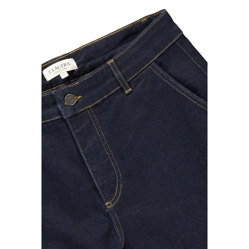 Claudia by Claudia Strater Dames Jeans Cl24-22806 Dark blue denim