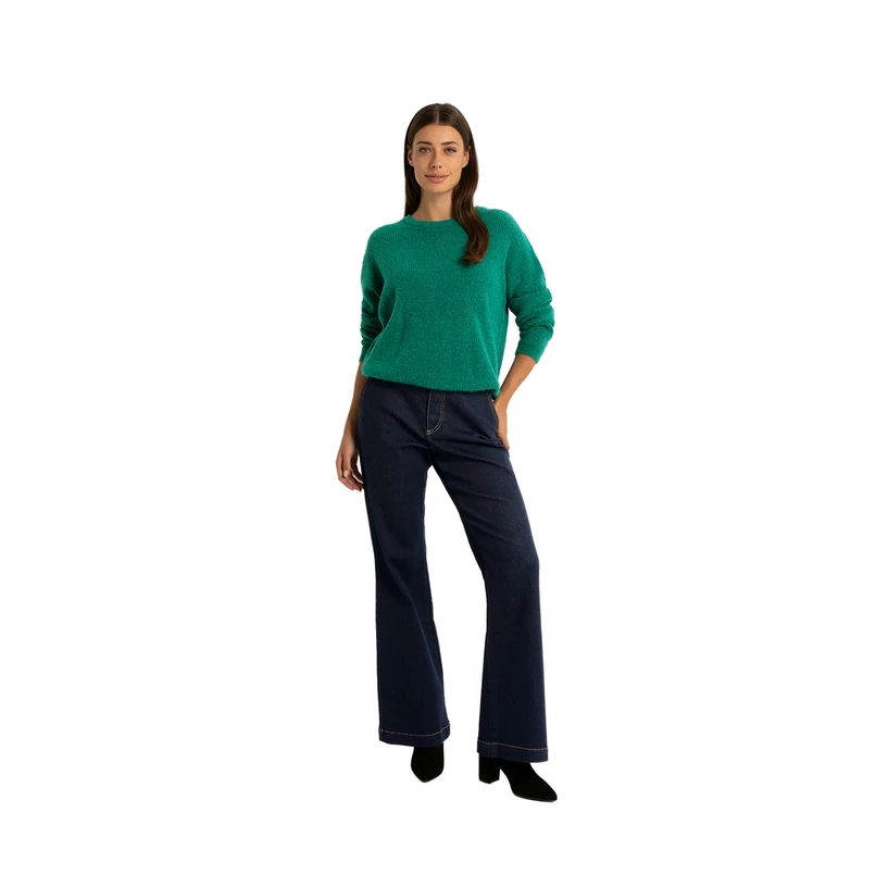 Claudia by Claudia Strater Dames Jeans Cl24-22806 Dark blue denim