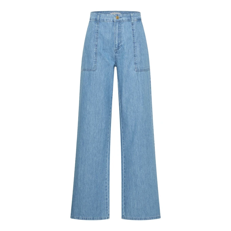 Claudia by Claudia Strater Dames Jeans CS22-25414 Mid blue denim