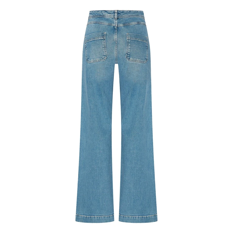 Claudia by Claudia Strater Dames Jeans Cs25-22506 Mid blue denim