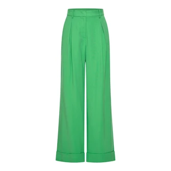 Claudia by Claudia Strater Dames Pantalon CS21-25427 Appelgroen