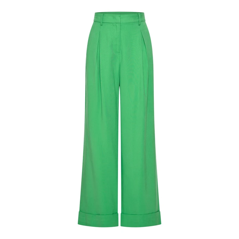 Claudia by Claudia Strater Dames Pantalon CS21-25427 Appelgroen