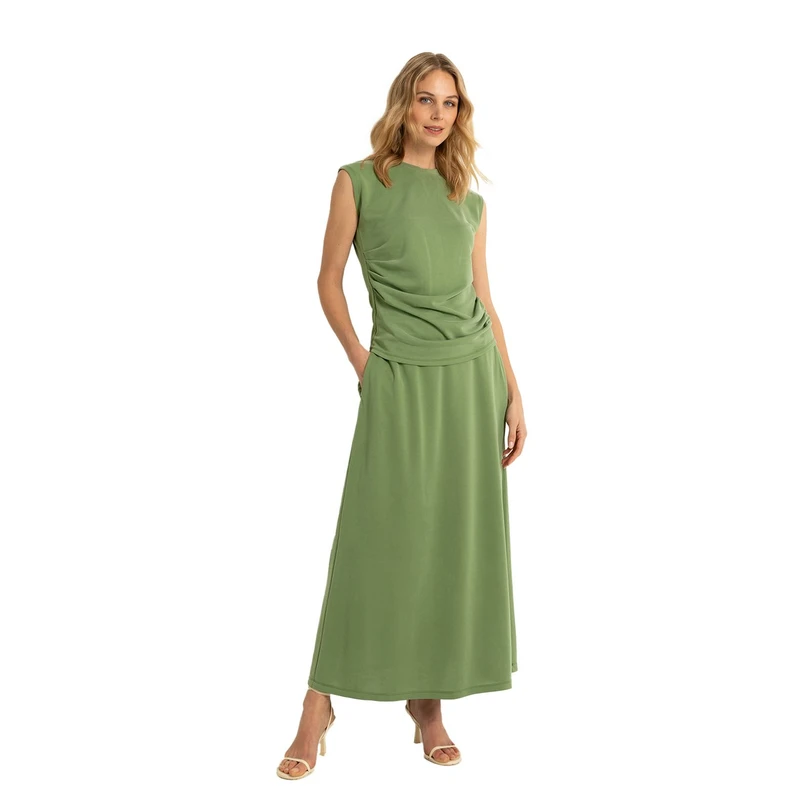 Claudia by Claudia Strater Dames Rok Cs23-25222 Groen