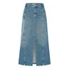 Claudia by Claudia Strater Dames Rok Cs25-23505 Mid blue denim