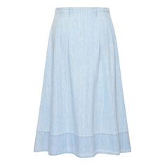 Claudia by Claudia Strater Dames Rok Cs25-23506 Mid blue denim