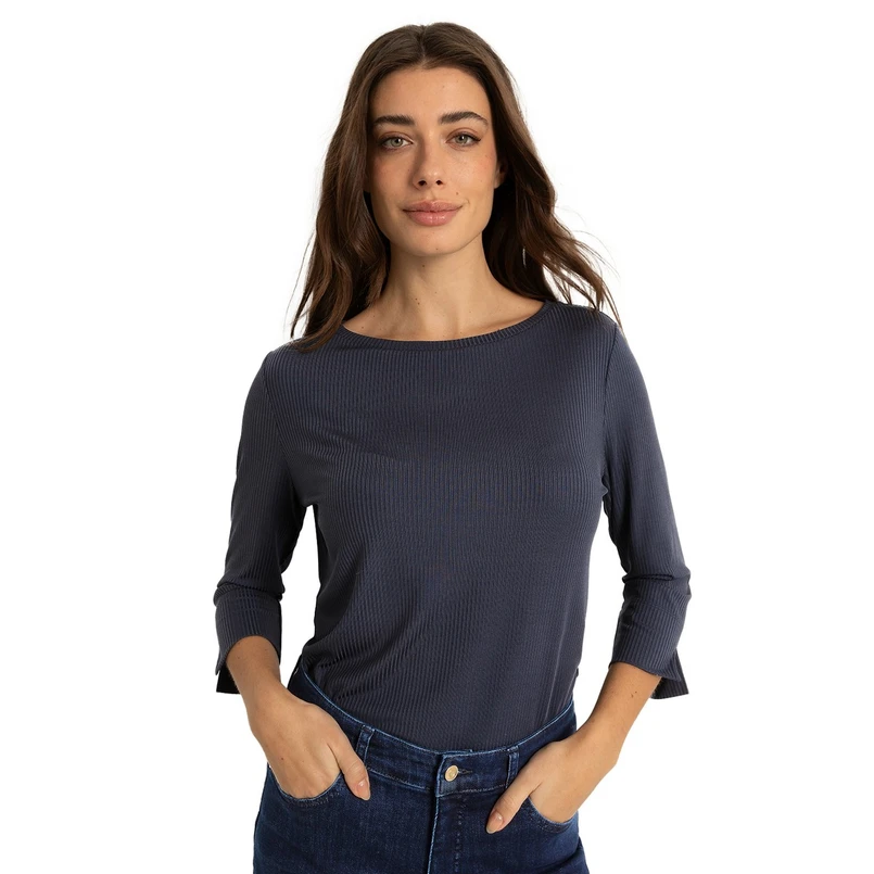 Claudia by Claudia Strater Dames Top Cs25-13502 Navy