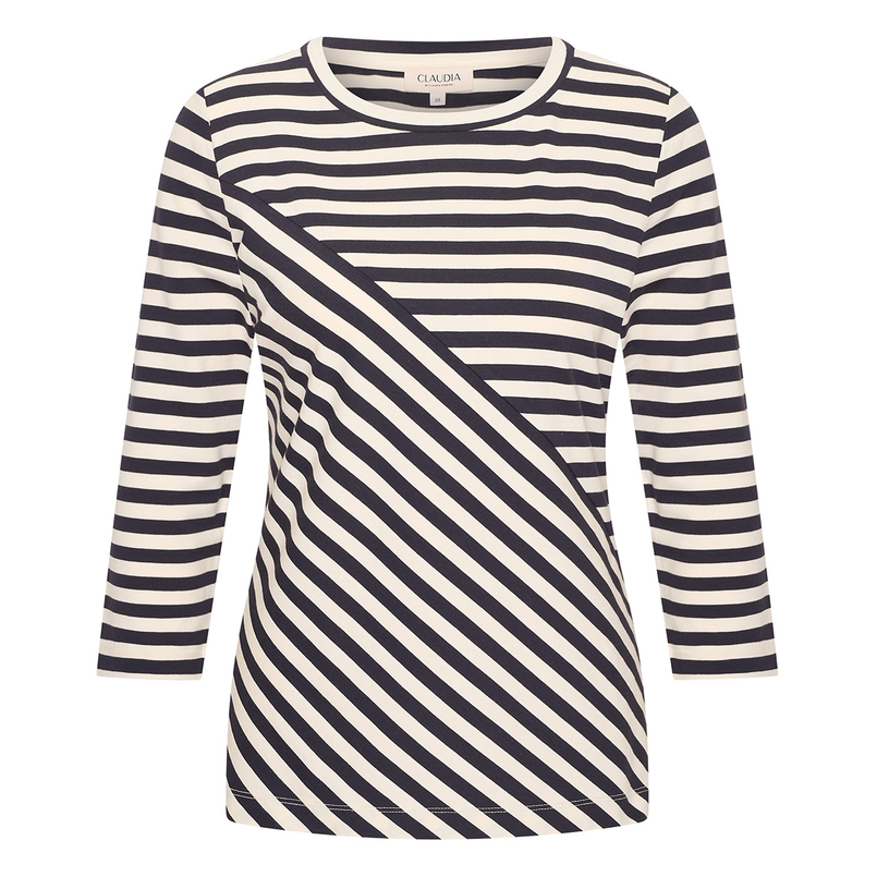 Claudia by Claudia Strater Dames Top Cs25-13505 Navy
