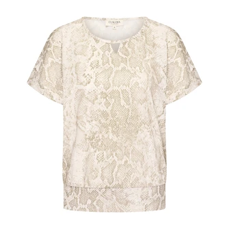 Claudia by Claudia Strater Dames Top Cs25-13509 Wit