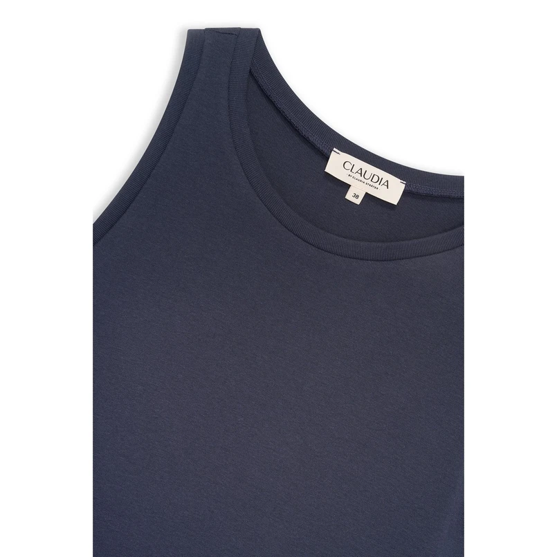 Claudia by Claudia Strater Dames Top Cs25-13514 Navy