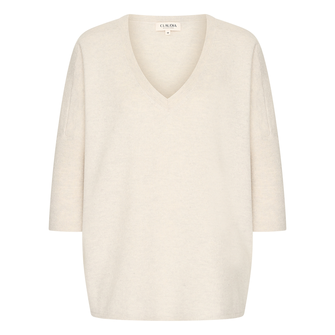 Claudia by Claudia Strater Dames Trui Cs11-25118 Ecru