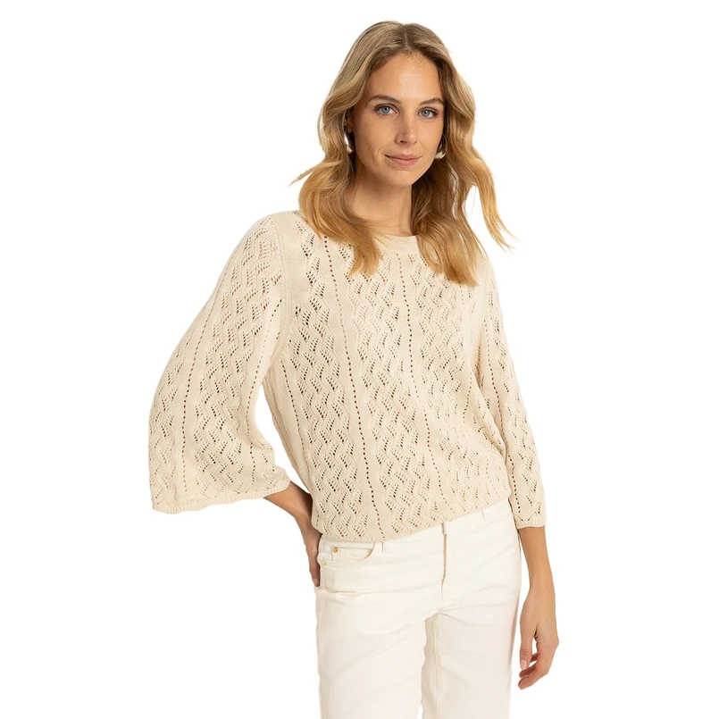 Claudia by Claudia Strater Dames Trui Cs11-25132 OFF-WHITE