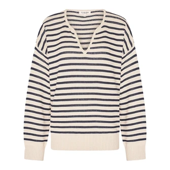 Claudia by Claudia Strater Dames Trui Cs11-25135 Ecru