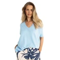 Claudia by Claudia Strater Dames Trui Cs11-25451 Bleu