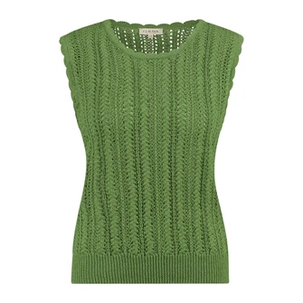 Claudia by Claudia Strater Dames Trui Cs25-11501 Groen