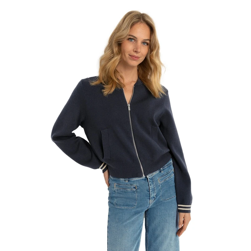 Claudia by Claudia Strater Dames Vest Cs12-25075 Navy