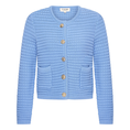 Claudia by Claudia Strater Dames Vest Cs12-25389 Bleu