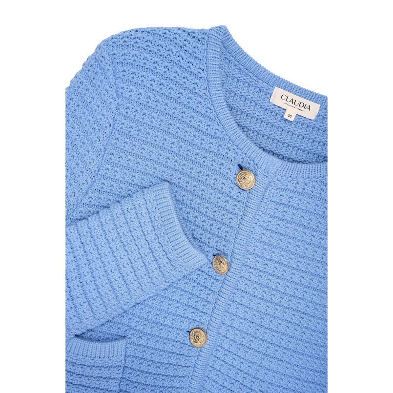 Claudia by Claudia Strater Dames Vest Cs12-25389 Bleu