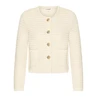 Claudia by Claudia Strater Dames Vest Cs12-25389 Ecru