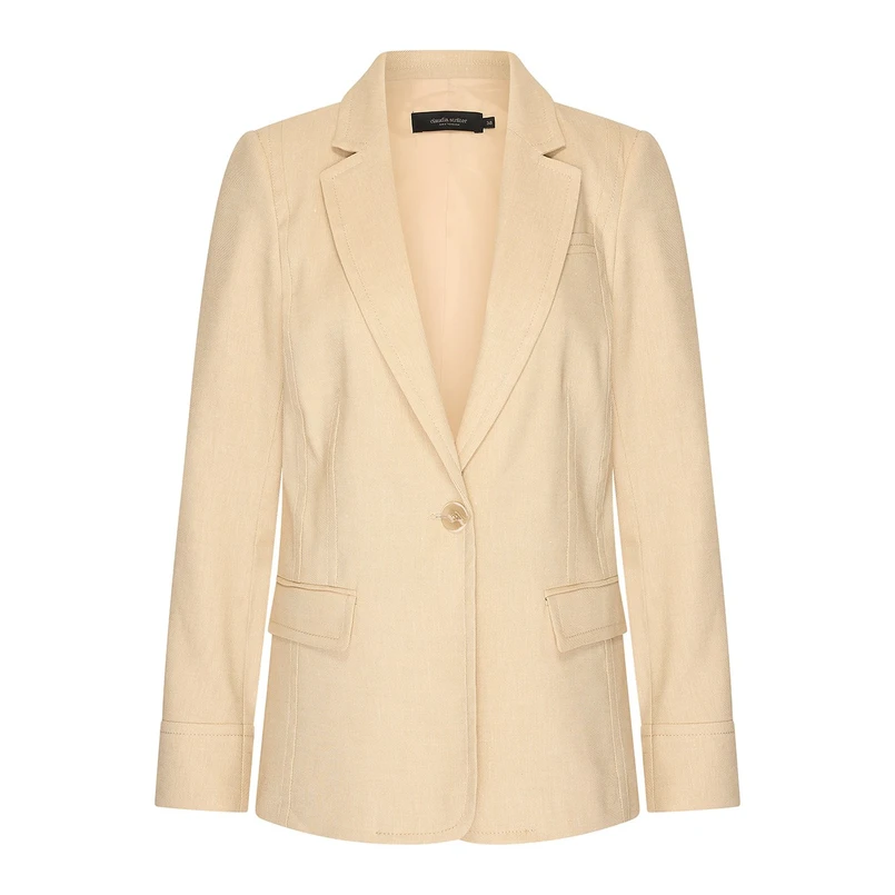 Claudia Strater Dames Blazer Cs15-25144 Zand