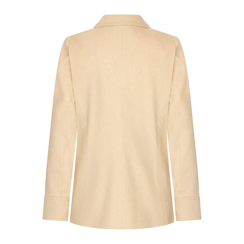 Claudia Strater Dames Blazer Cs15-25144 Zand