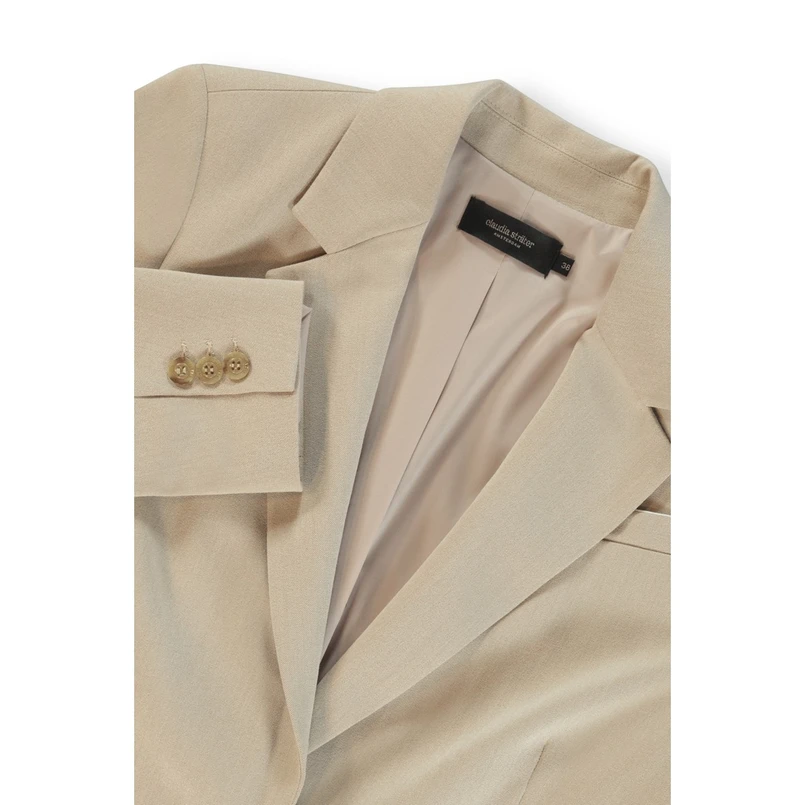 Claudia Strater Dames Blazer CS15-25527 Camel