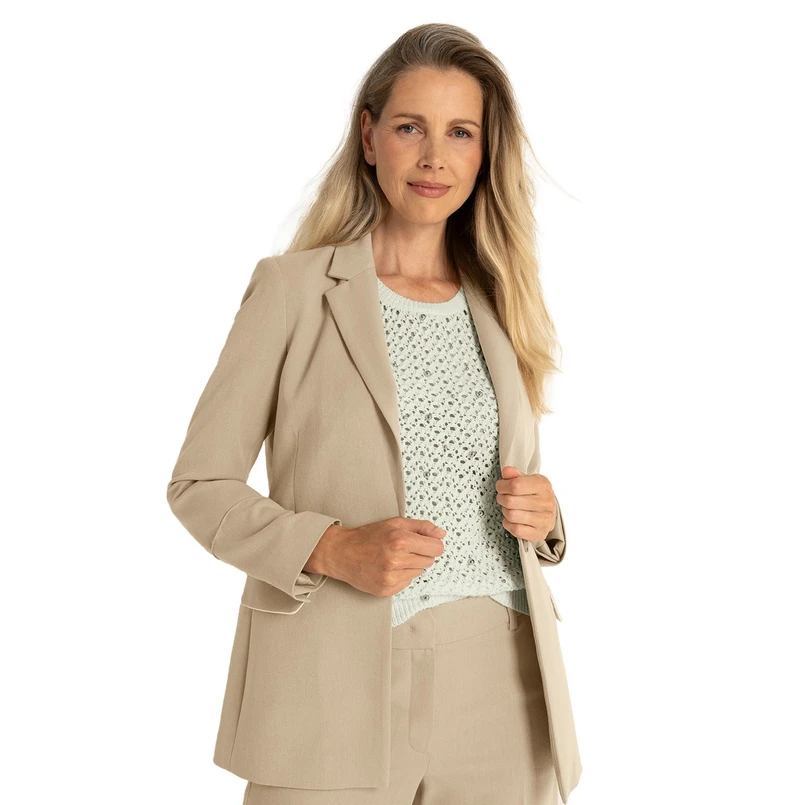 Claudia Strater Dames Blazer CS15-25527 Camel