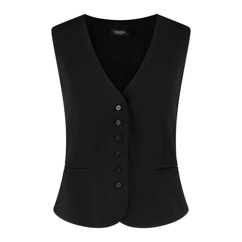 Claudia Strater Dames Blazer Cs15-25580 Zwart