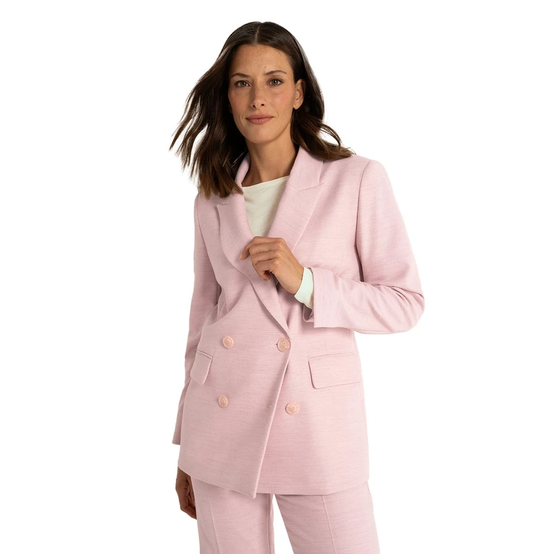 Claudia Strater Dames Blazer CS15-25596 Roze