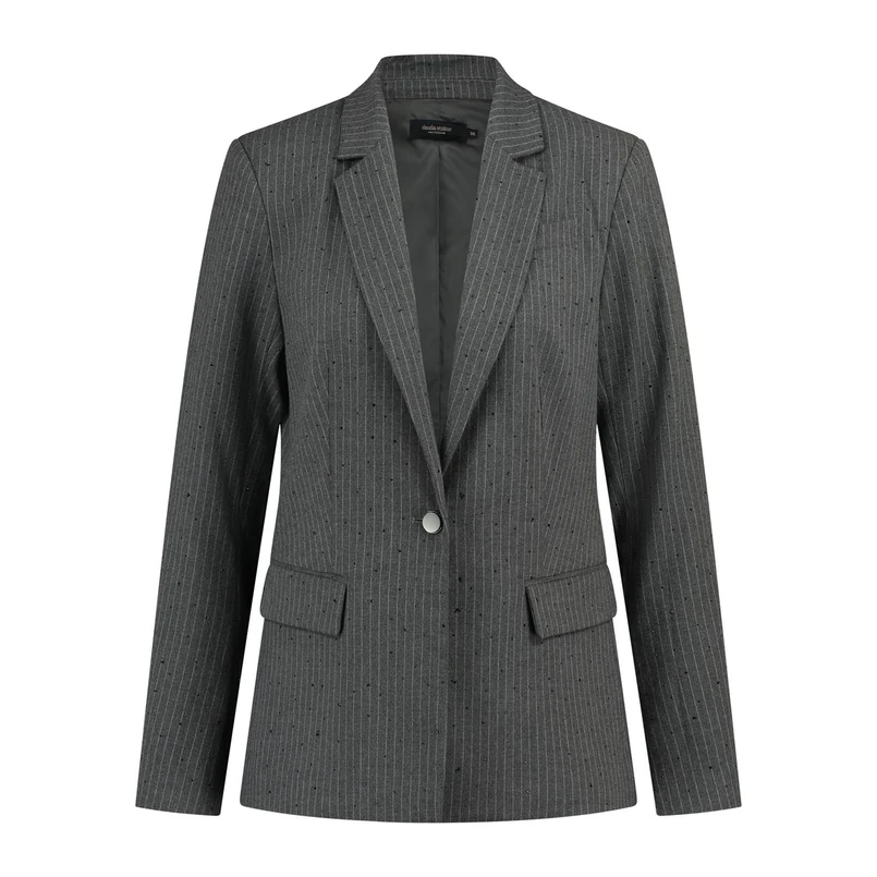 Claudia Strater Dames Blazer CS15-25603 Lichtgrijs