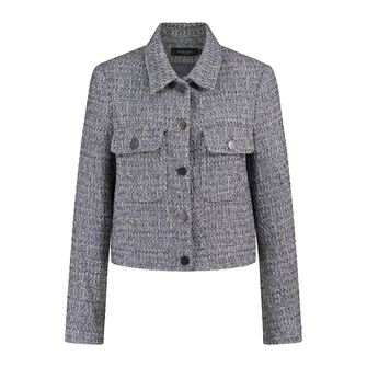Claudia Strater Dames Blazer Cs15-25652 Lichtgrijs