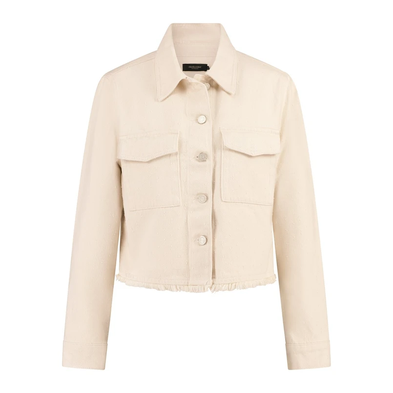 Claudia Strater Dames Blazer Cs16-25361 Ecru