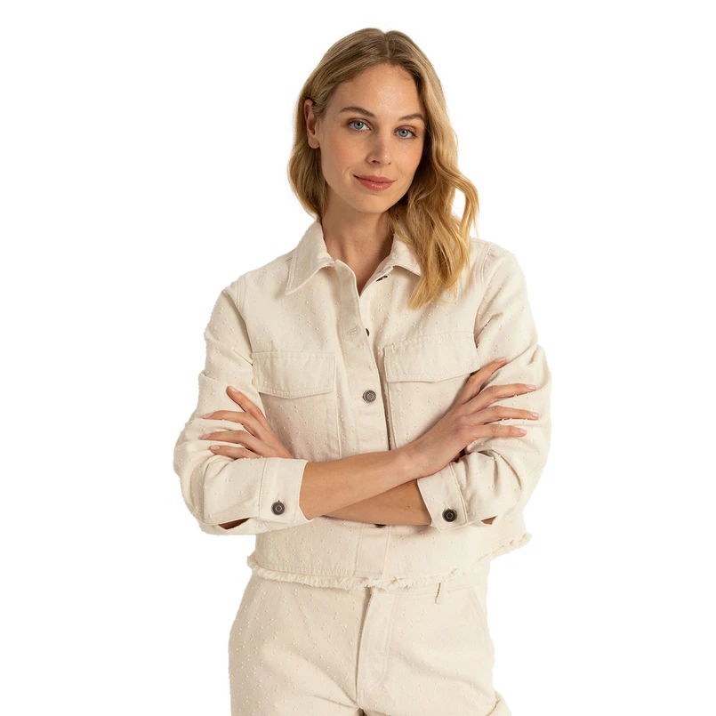 Claudia Strater Dames Blazer Cs16-25361 Ecru